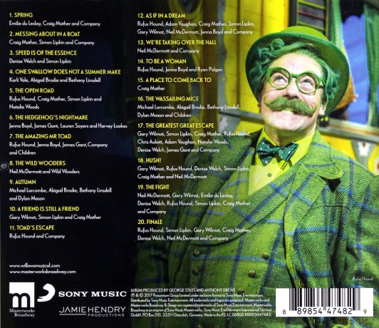 The Wind in the Willows (Original London Cast Recording) [CD]