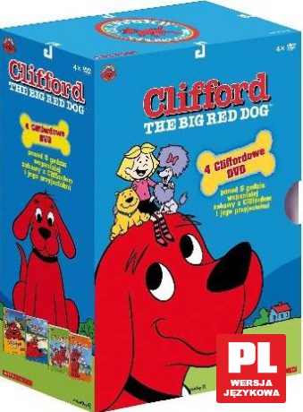 Clifford Wielki Czerwony Pies [BOX] [4DVD]