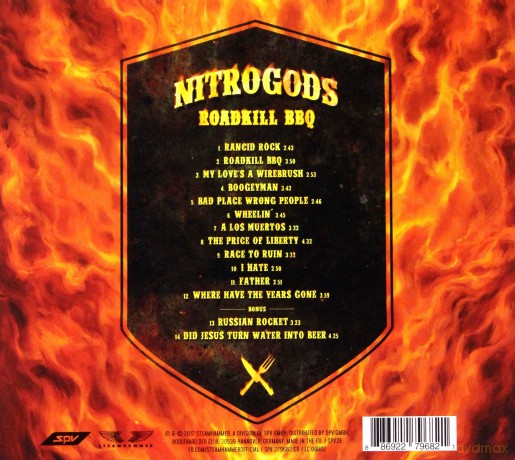 Nitrogods: Roadkill BBQ (digipack) [CD]