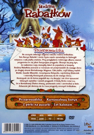 Rodzina Rabatków: Przeprowadzka [DVD]
