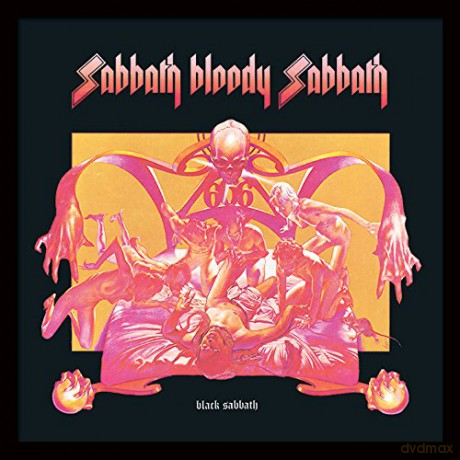 Black Sabbath: Sabbath Bloody Sabbath Framed Album Cover Prints (obrazek)