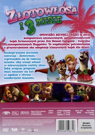 Opowieści dziwnej treści: Złotowłosa i trzy misie [DVD]