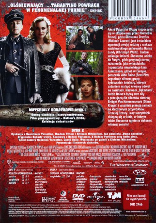Bękarty wojny edycja specjalna [2DVD]