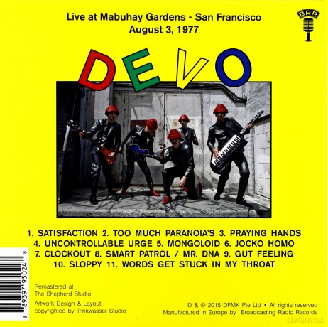 Devo: Satisfaction: Live At Mabuhay Gardens [CD]
