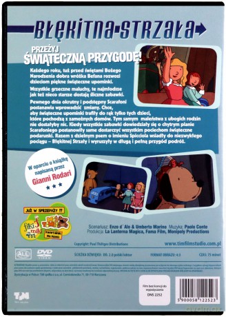 Błękitna strzała: Jak zabawki uratowały święta [DVD]