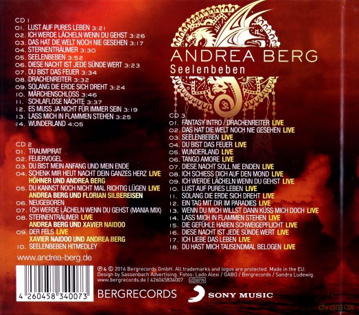 Andrea Berg: Seelenbeben - Geschenk Edition [3CD]