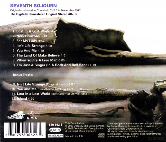 Moody Blues: Seventh Sojourn [CD]