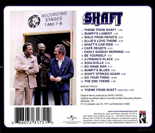 Isaac Hayes: Shaft [CD]