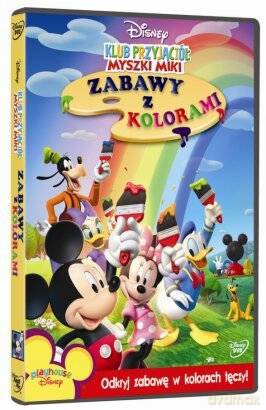 Klub przyjaciół Myszki Miki: Zabawy z kolorami (Disney) [DVD]