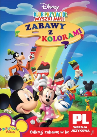 Klub przyjaciół Myszki Miki: Zabawy z kolorami (Disney) [DVD]