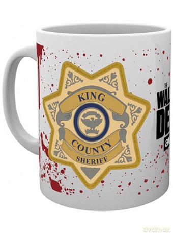 Walking Dead: Sheriff Badge Kubek