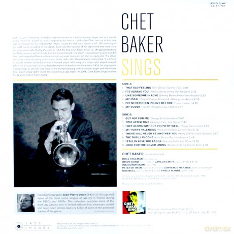 Chet Baker: Sings [Winyl]