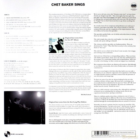 Chet Baker: Sings [Winyl]