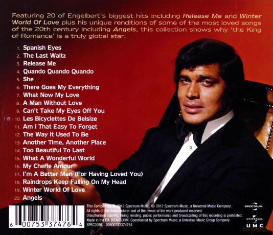 Engelbert Humperdinck: Spanish Eyes - The Best Of [CD]