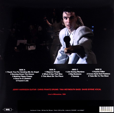 Talking Heads: Stop Making Sense Tour [2xWinyl]