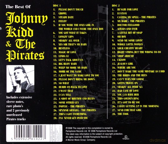 Johnny Kidd & The Pirates: The Best Of [2CD]