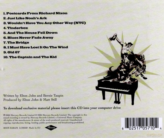 Elton John: The Captain & The Kid [CD]