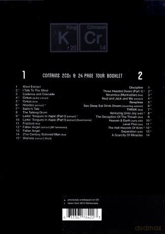 King Crimson: The Elements Tour Box 2014 [2CD]
