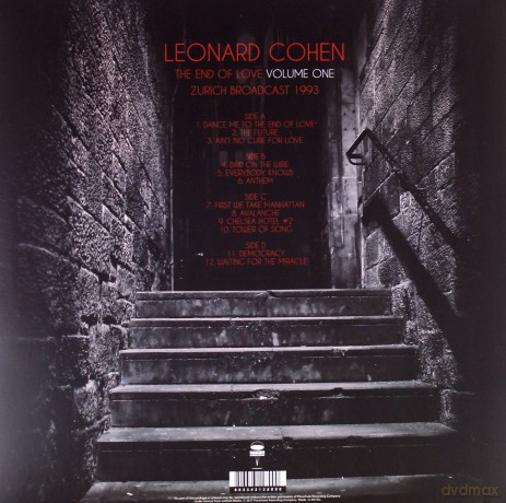 Leonard Cohen: The End Of Love - vol. 1 [2xWinyl]