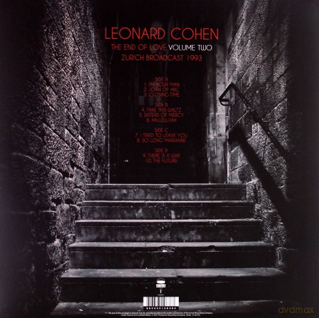 Leonard Cohen: The End Of Love - vol. 2 [2xWinyl]