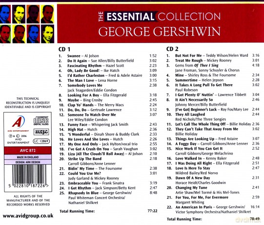 George Gershwin: The Essential Collection [2CD]