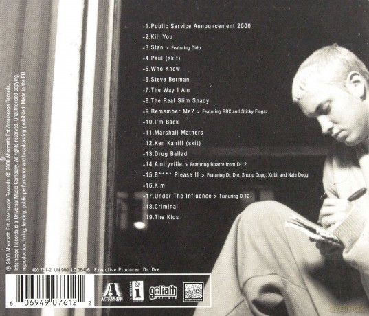 Eminem: The Marshall Mathers Lp [CD]