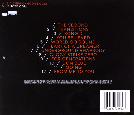 Derrick Hodge: The Second [CD]