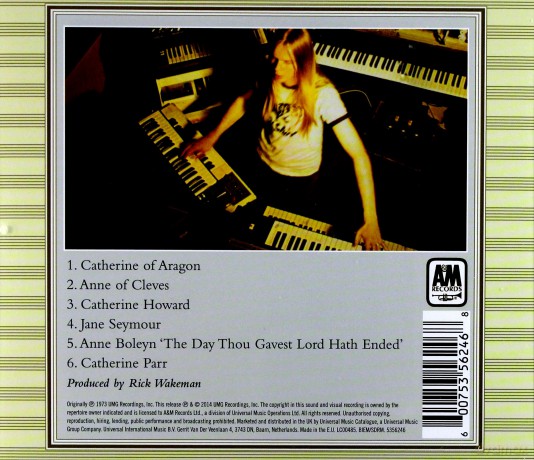 Rick Wakeman: The Six Wives Of Henry Viii [CD]
