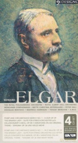 Edward Elgar & Royal Philharmonic Orchestra & Yehudi Menuhin: The Spanish Lady. Variations On An Original Theme [4CD]