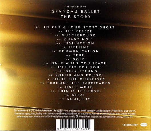 Spandau Ballet: The Story - The Very Best Of [CD]