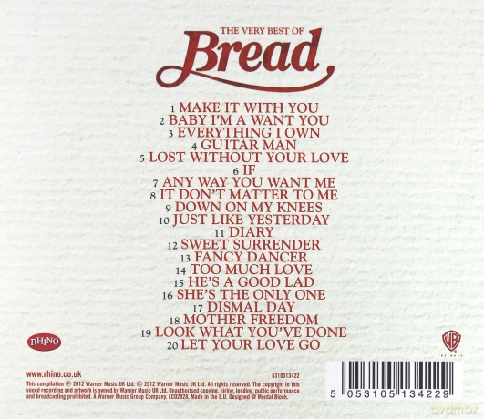 Bread: The Very Best Of [CD]