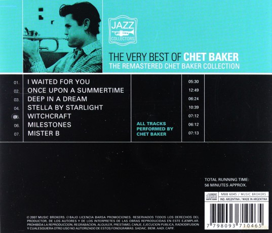 Chet Baker: The Very Best Of [CD]