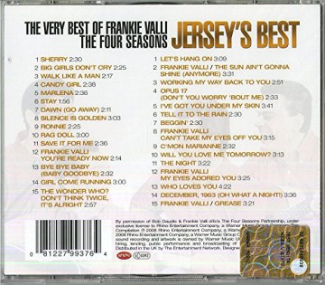 Frankie Valli The Four Seasons: The Very Best Of Jerseys Best [2CD]