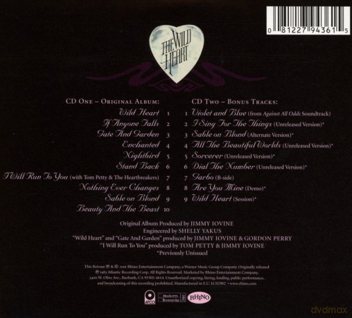 Stevie Nicks: The Wild Heart (Remastered) [CD]