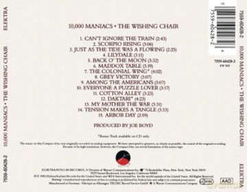 10000 Maniacs: The Wishing Chair [CD]