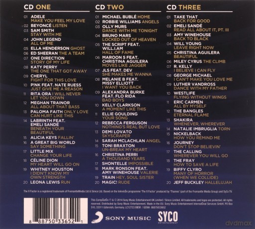 The X Factor Songbook [3CD]