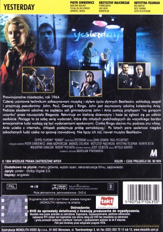 Yesterday [DVD]