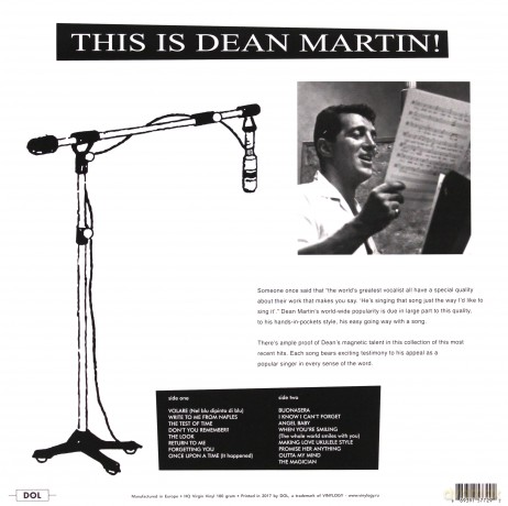 Dean Martin: This Is Dean Martin! [Winyl]