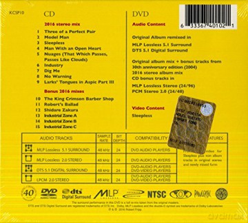 King Crimson: Three Of A Perfect Pair (40th Anniversary Edition) [2CD]