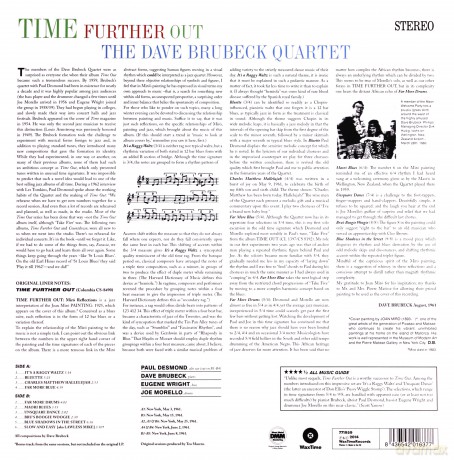 Dave Brubeck Quartet: Time Further Out [Winyl]