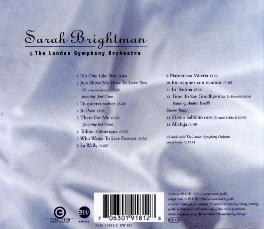 Sarah Brightman: Timeless [CD]