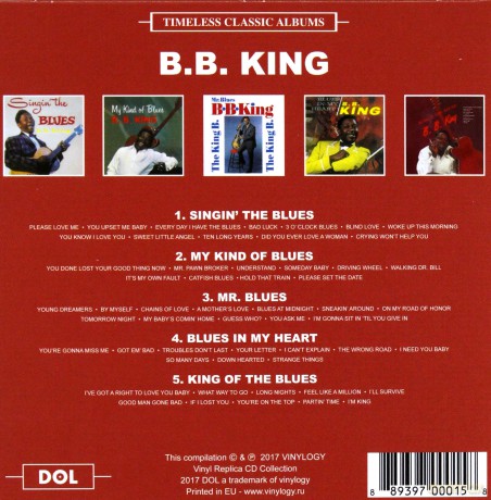B.B. King: Timeless Classic Albums [5CD]