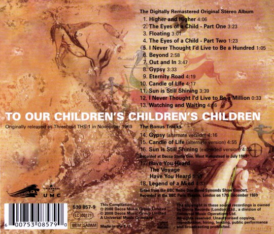 Moody Blues: To Our Childrens Childrens Children [CD]