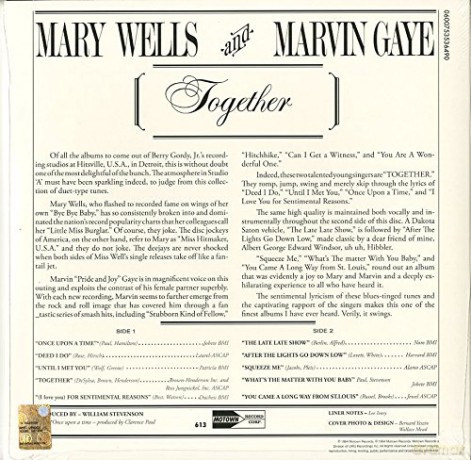 Marvin Gaye & Mary Wells: Together [Winyl]