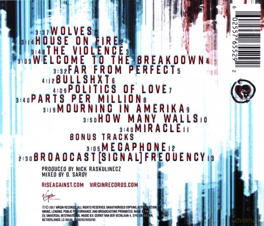 Rise Against: Wolves (Deluxe) [CD]