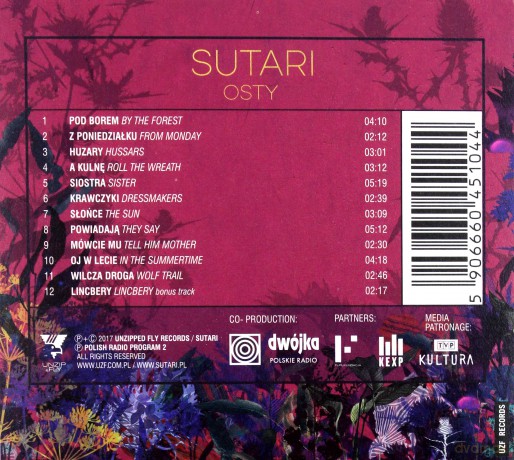 Sutari:Osty [CD]