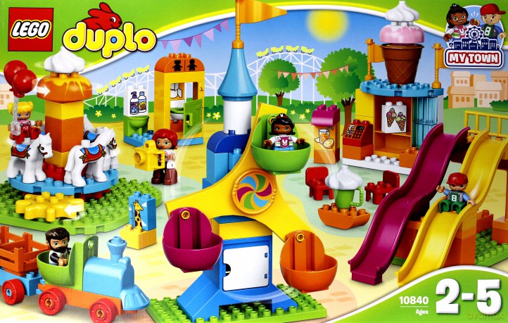 Lego Duplo Duże Wesołe Miasteczko 10840 Klocki Dvdmaxpl