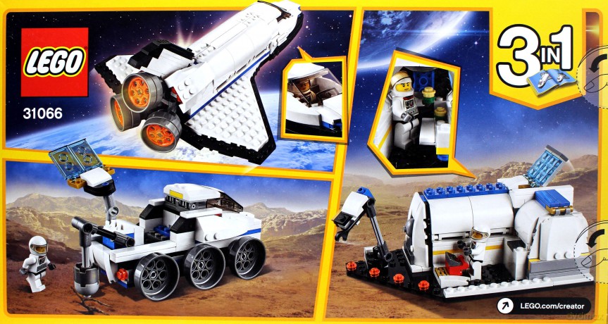 LEGO CREATOR Odkrywca z promu kosmicznego (31066) [KLOCKI]