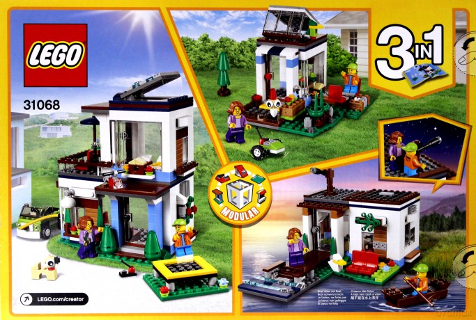 LEGO CREATOR Nowoczesny dom (31068) [KLOCKI]