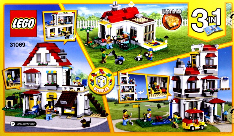 LEGO CREATOR Rodzinna willa (31069) [KLOCKI]